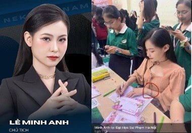 Lê Minh Anh, cô giáo nóng bỏng ĐHSP