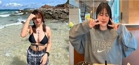 Em cô đơn kích thích với vòng một lớn và lời nói thô tục